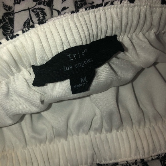 Maxi dress with white linen lining - Picture 4 of 4